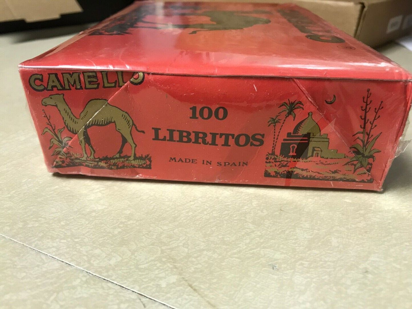 CAMELLO FULL BOX 100 Booklets Cigarette Rolling Papers Rare Original Find NOS