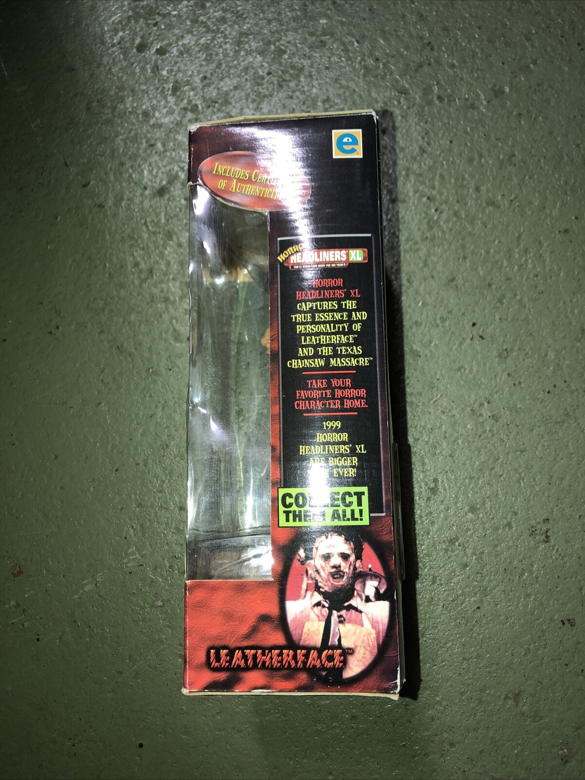 1999 Headliners XL Texas Chainsaw Massacre LEATHERFACE Horror Figure NIB