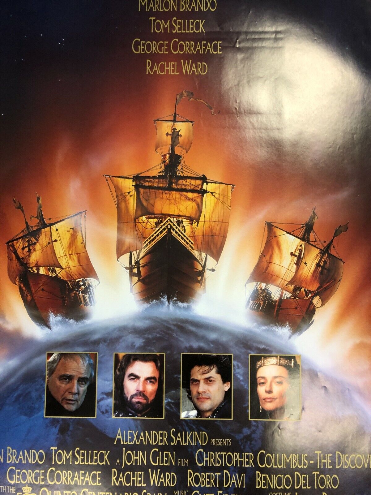 "Christopher Columbus: The Discovery" Original One Sheet Movie Poster S/S 1992