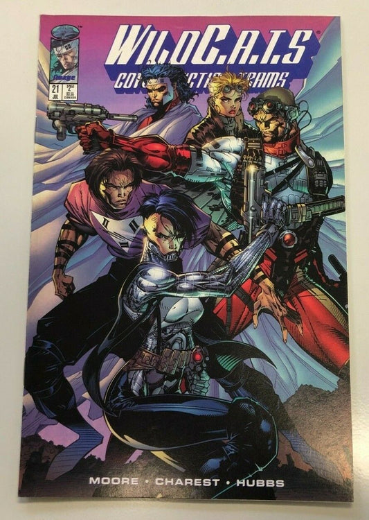 COMIC BOOK Image Comics WildC.A.T.S. #21 Moore Charest Hubbs Action Heroes