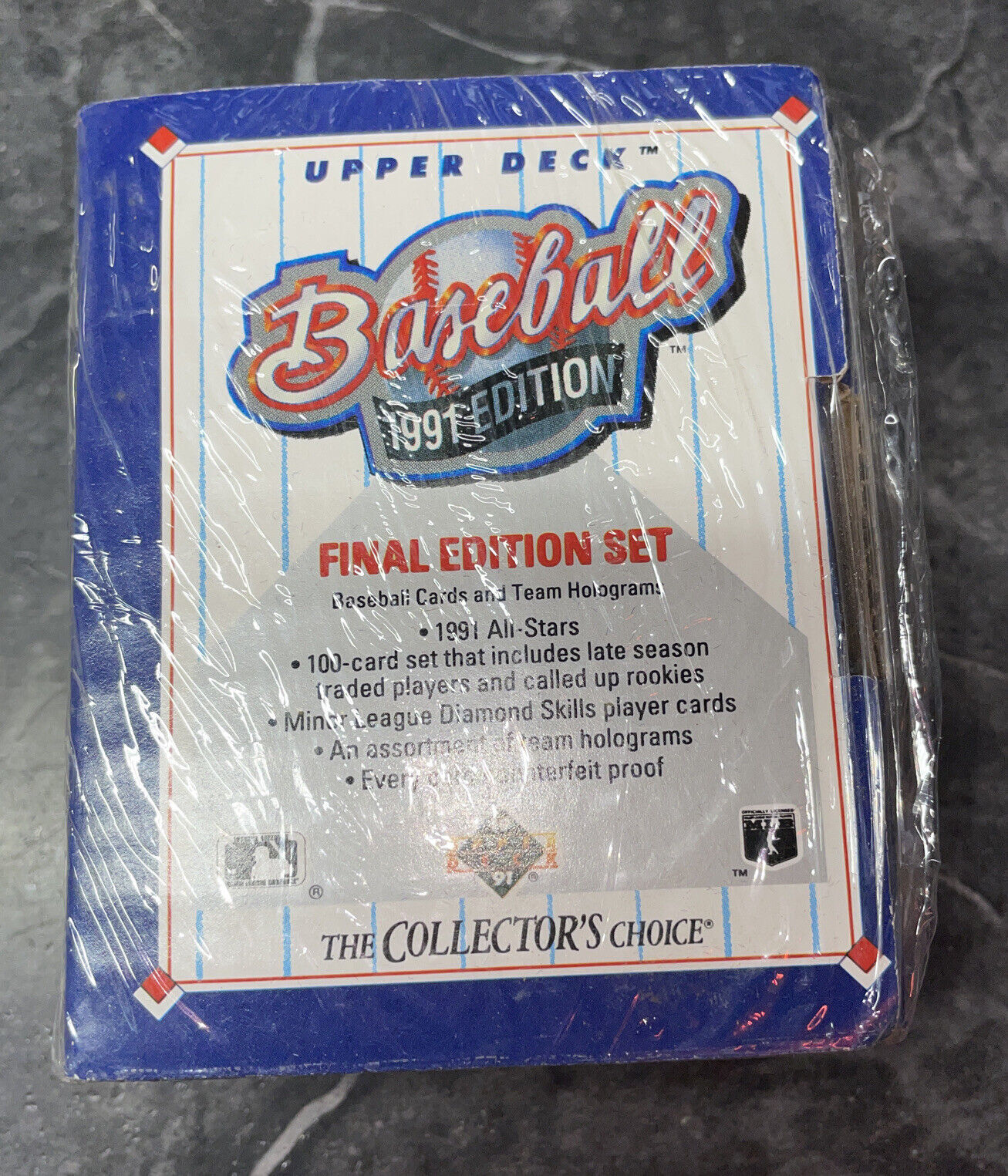 1991 Upper Deck Baseball Final Edition Set Factory Sealed Excellent Condition