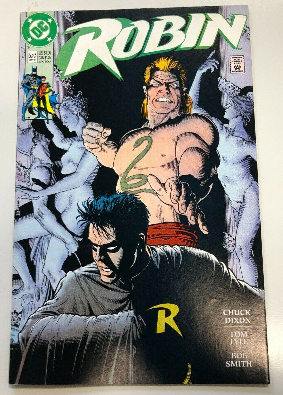 COMIC BOOK DC Comics Robin (#5 Only) Of 5 Part Series Gotham City Chuck Dixon