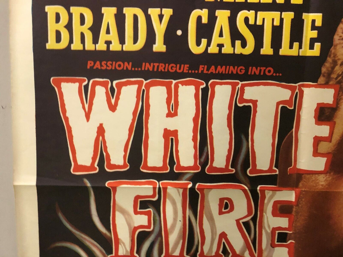 White Fire (Lippert, 1953). One Sheet (27" X 41"). Crime Original Poster