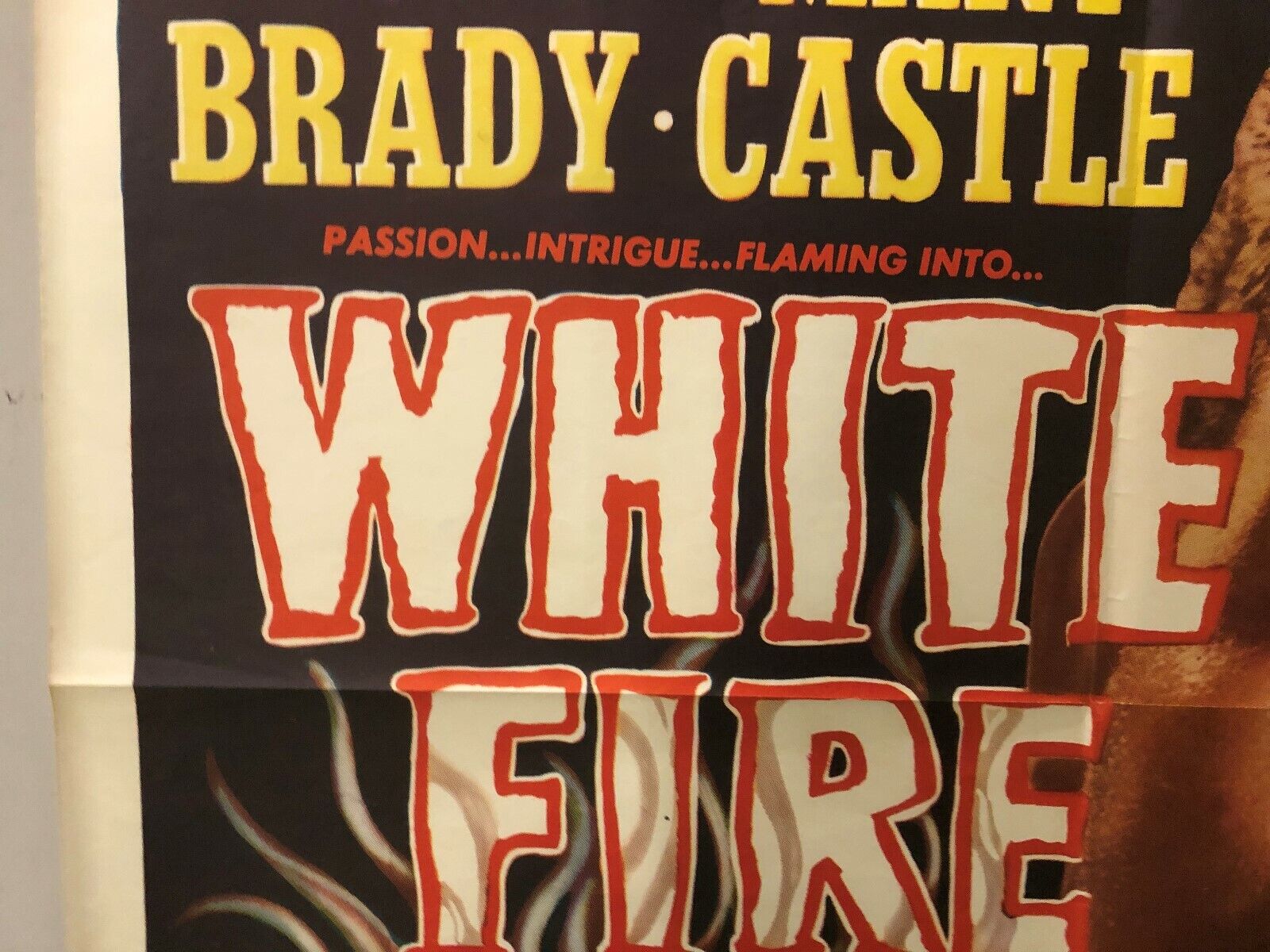 White Fire (Lippert, 1953). One Sheet (27" X 41"). Crime Original Poster
