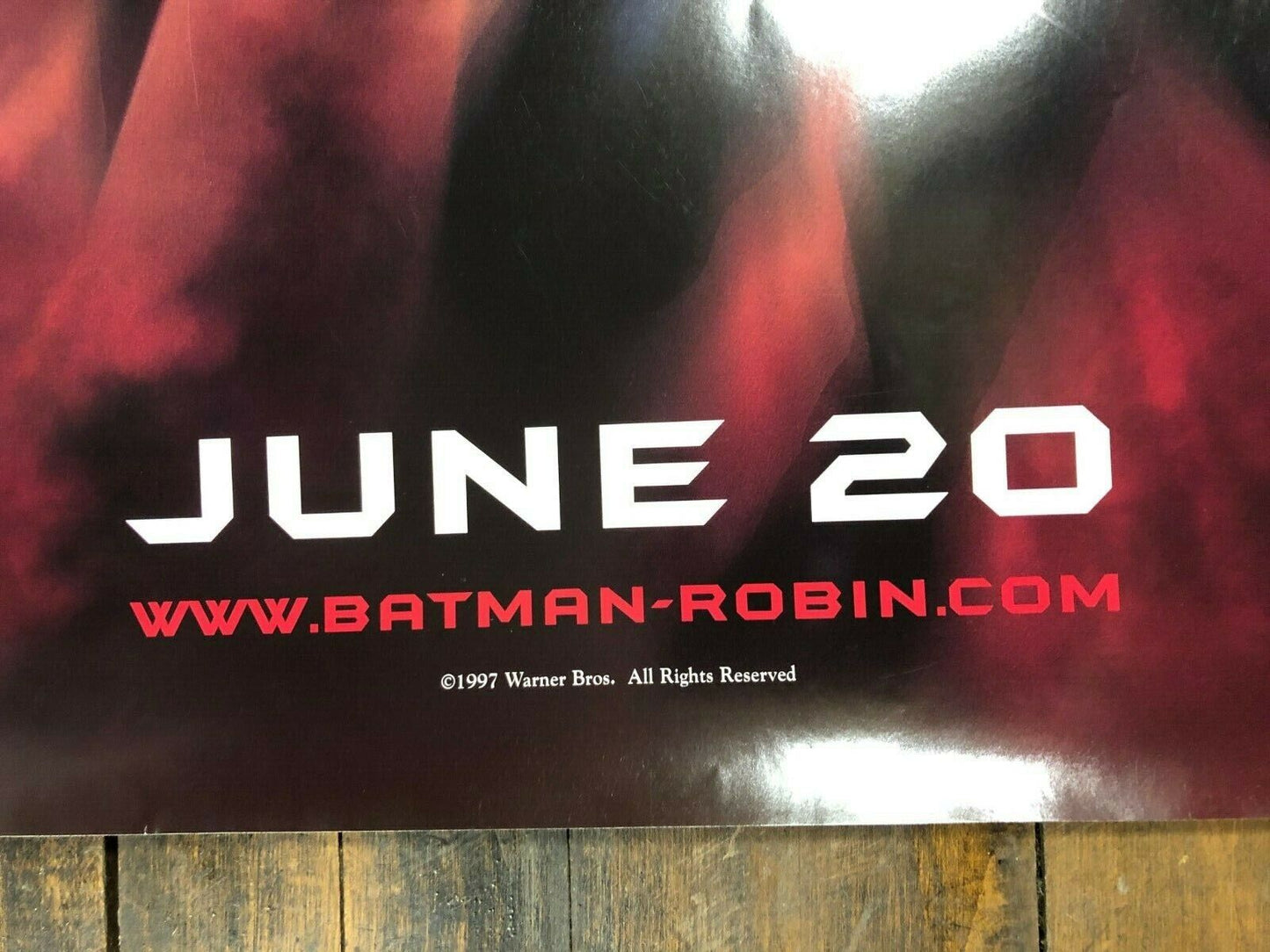 Batman & Robin (Warner Brothers, 1997). One Sheet (27" X 41"). Advance Heroes #2