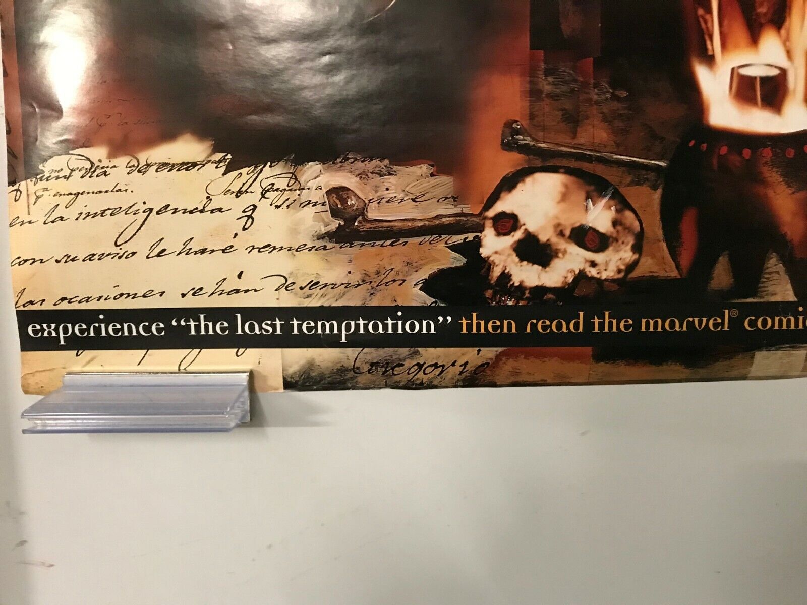 Alice Cooper The Last Temptation Poster Neil Gaiman Marvel Experience Rock NOS