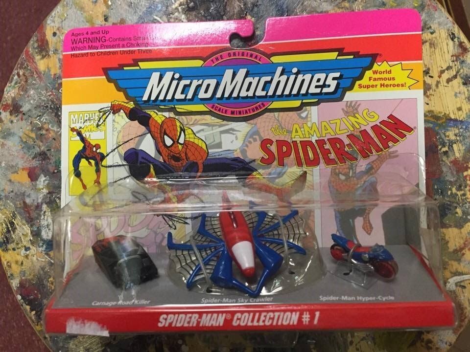 1993 Galoob Micro Machines The Amazing Spider-Man Collection #1