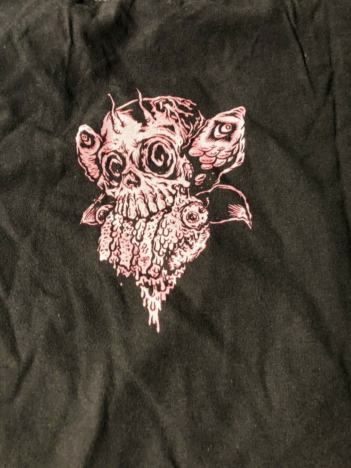 Nick DiFabbio T Shirt - Inside Out Donut Ghost Cherry Moth Cake XL Alstyle Black