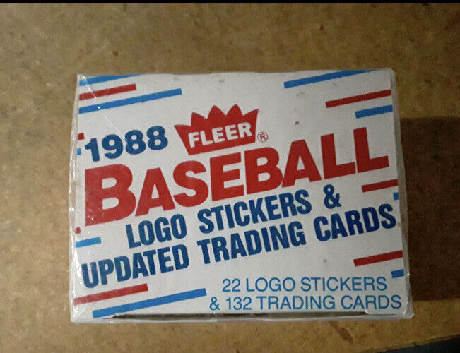 1988 Fleer Baseball Update Partial Set 129/132 Cards in Original Box VINTAGE 