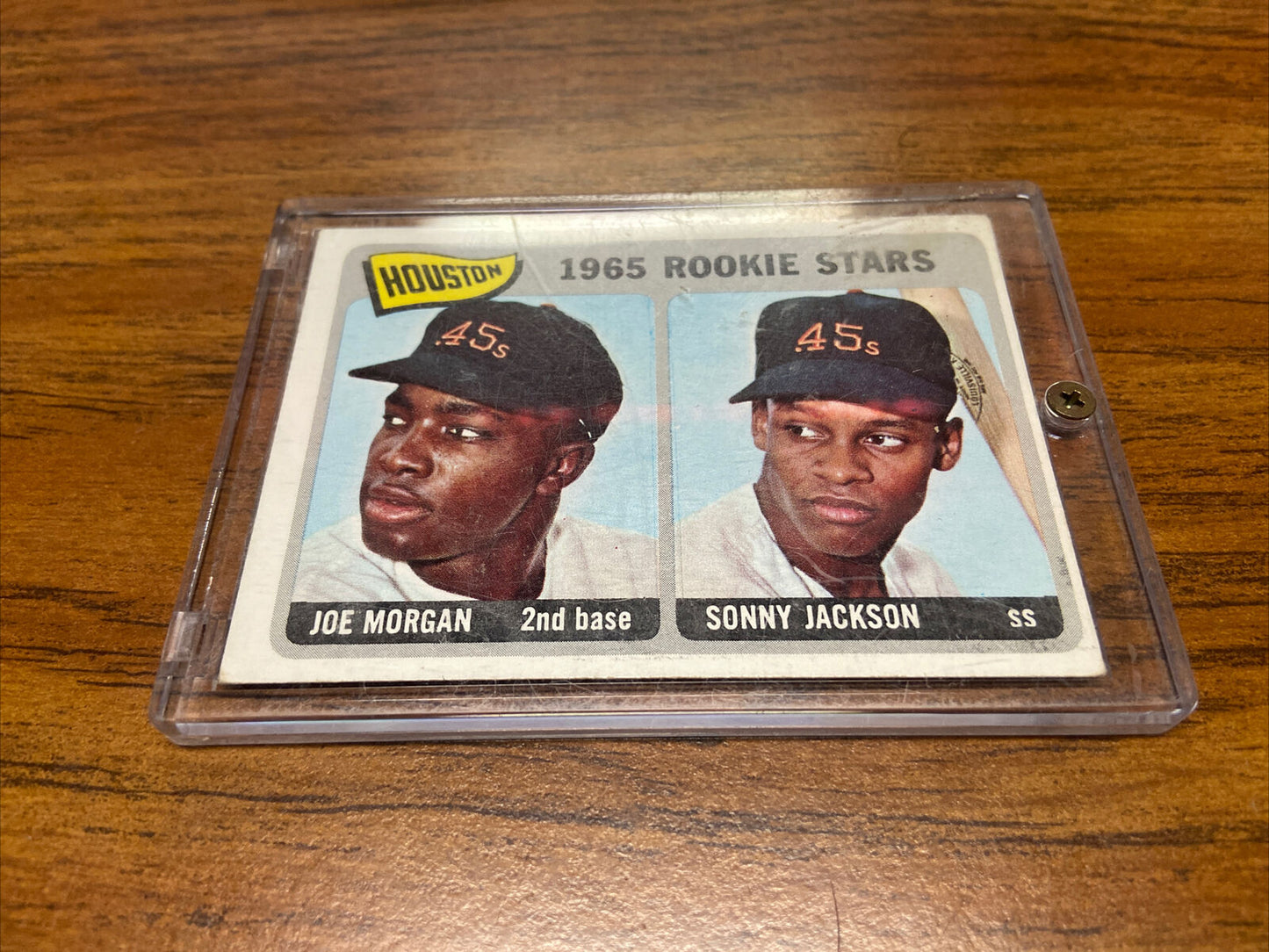 1965 Topps Houston Colt 45's Joe Morgan & Sonny Jackson Rookie #16