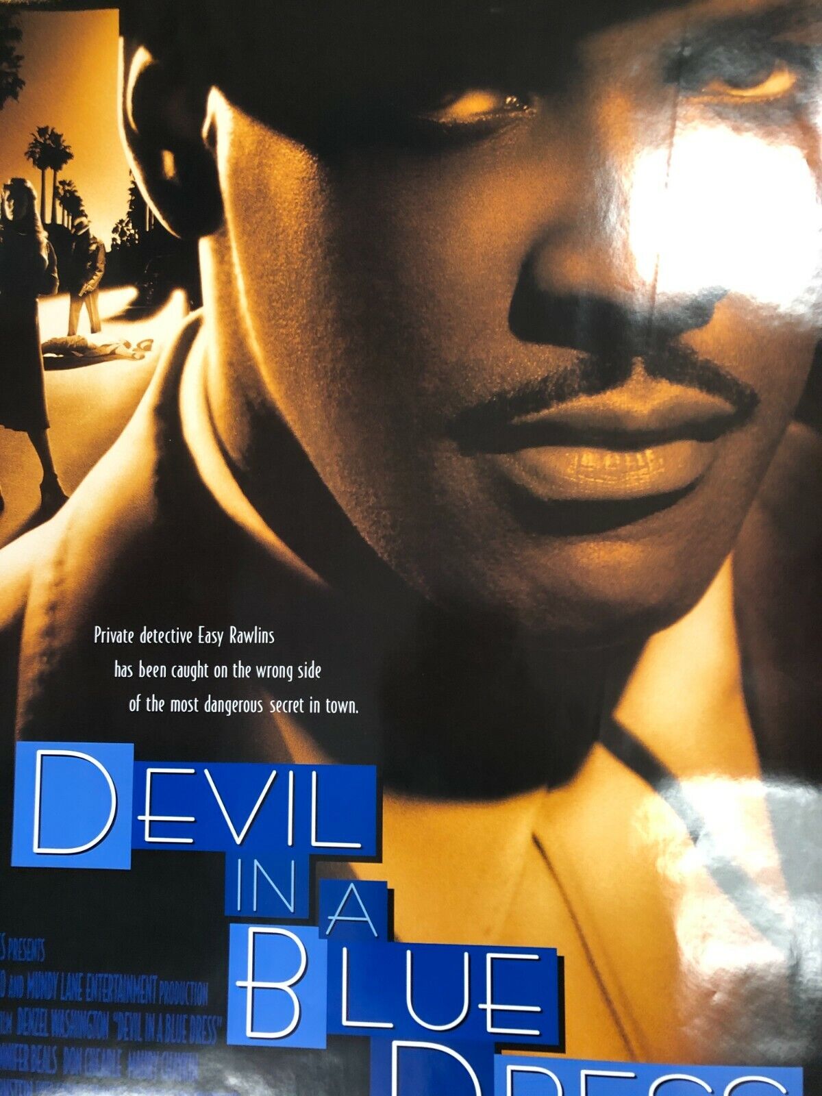 Devil in a Blue Dress (Tri Star Pictures, 1995). One Sheet (27" X 41"). D/S