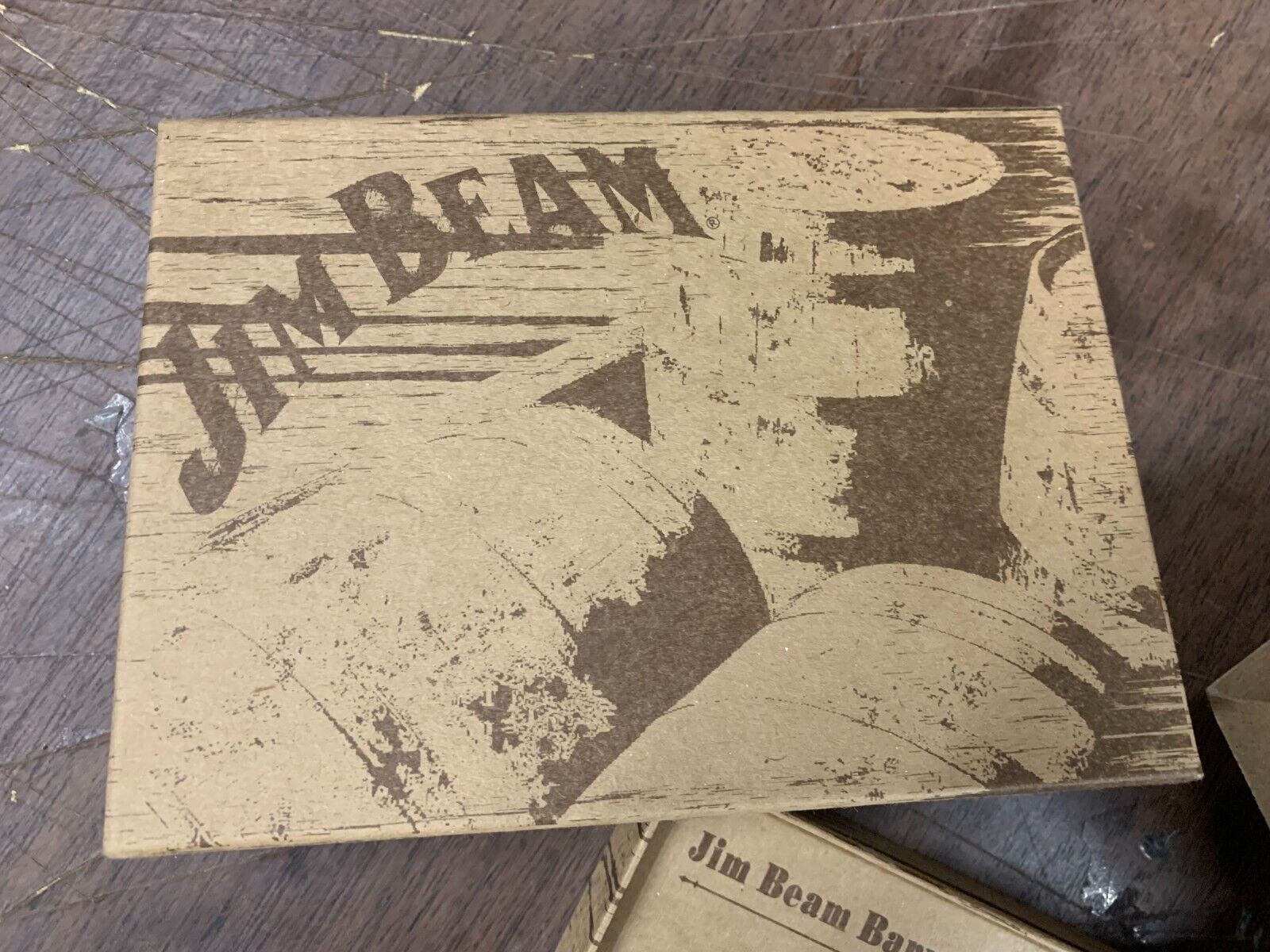 VINTAGE ZIPPO Jim Beam Barrel Bung & Zippo Lighter Set Limited Edition /7500