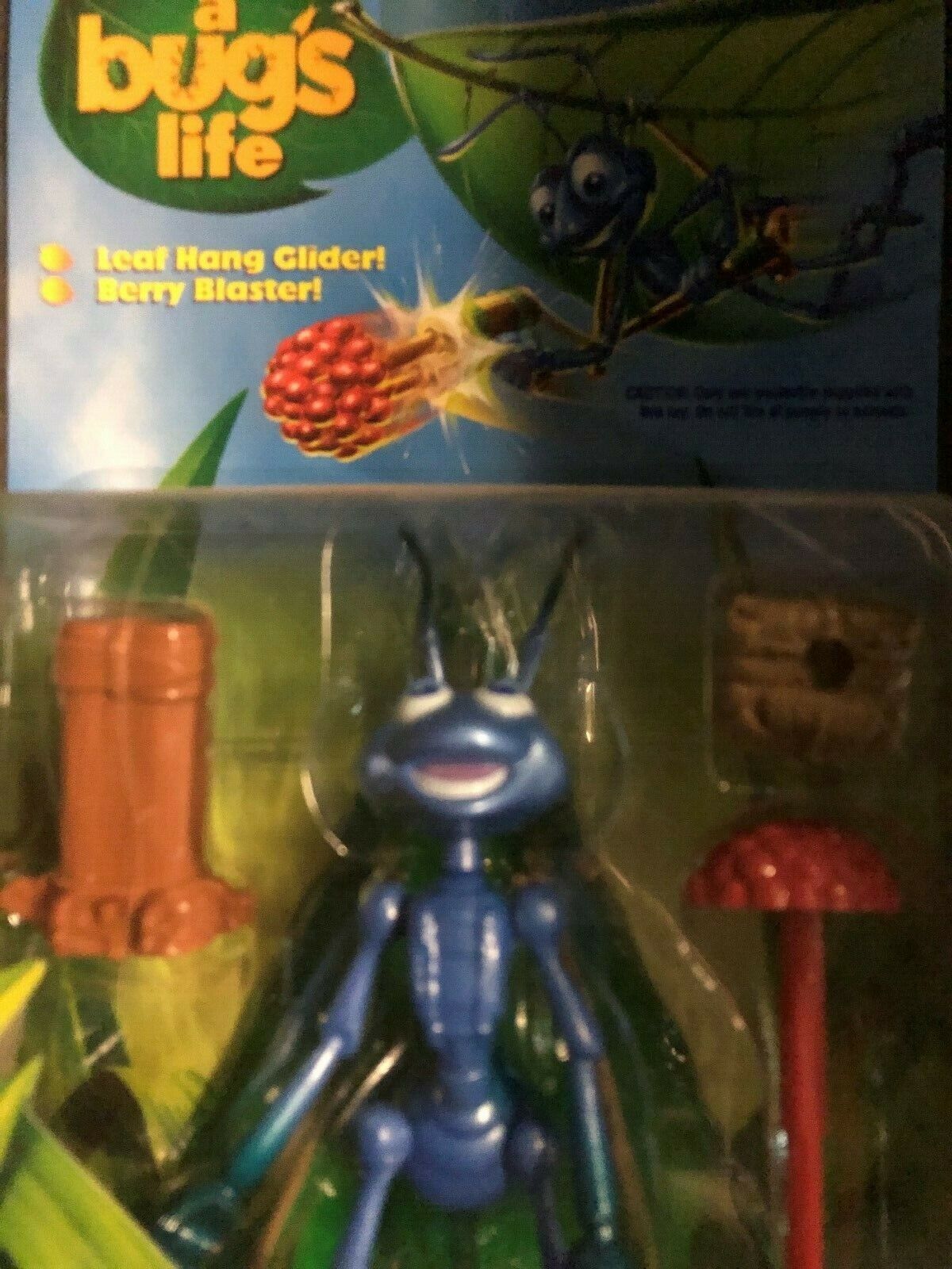 A Bugs Life Pixar Hang Glider Flik A Bugs Life Action Figure NIB 