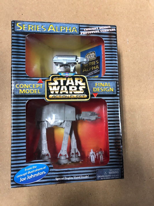 '97 Galoob micro machines Star Wars Action Fleet Series Imperial At-At Concept