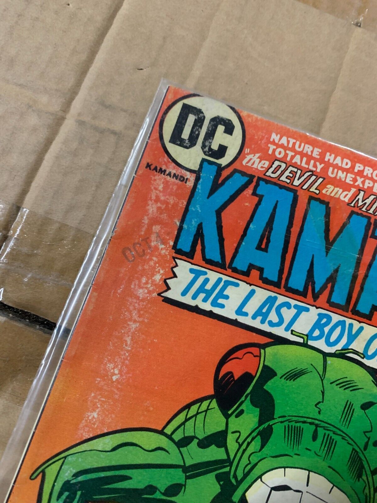 DC Comics "Kamandi: The Last Boy On Earth" #12 (1973) Jack Kirby Mike Royer