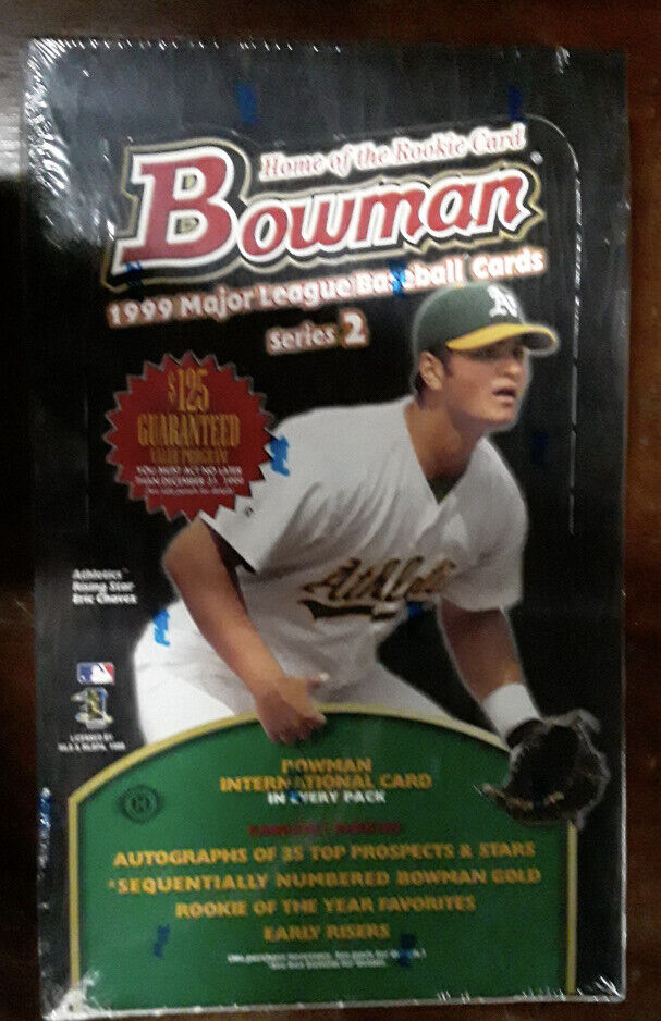 1999 BOWMAN SERIES 1 BASEBALL HOBBY BOX Josh Hamilton, Matt Holliday AND MORE