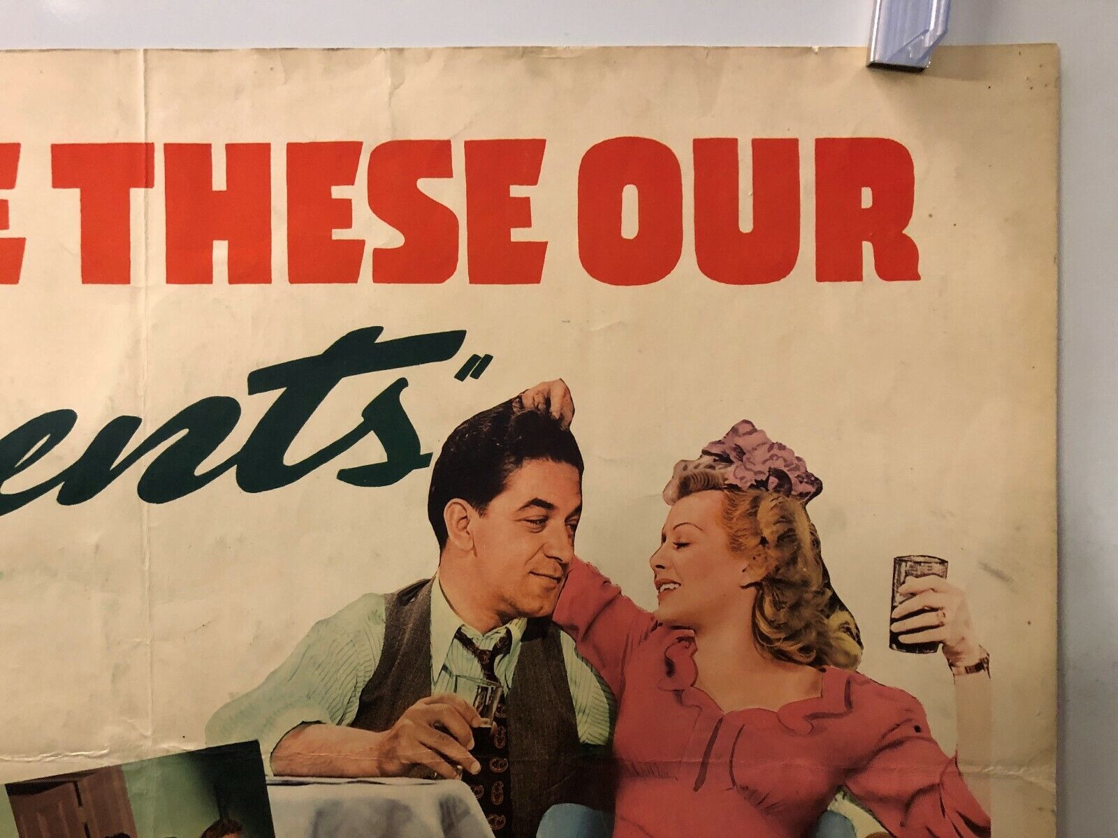 Are These Our Parents? (Monogram, 1944). Half Sheet (22" X 28"). Poster