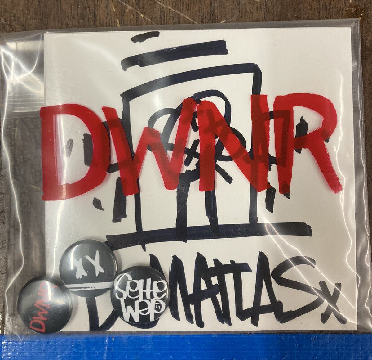 DWNR Album by Dem Atlas rare PRINTS Original Art Rhymesayers Atmosphere