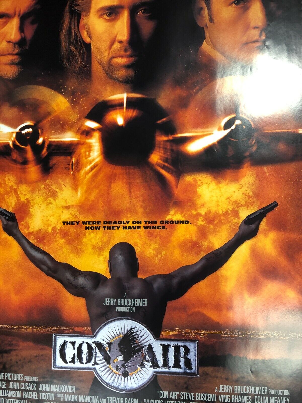 Con Air (Buena Vista, 1997). One Sheet (27" X 41"). Action Thriller Poster SS #2