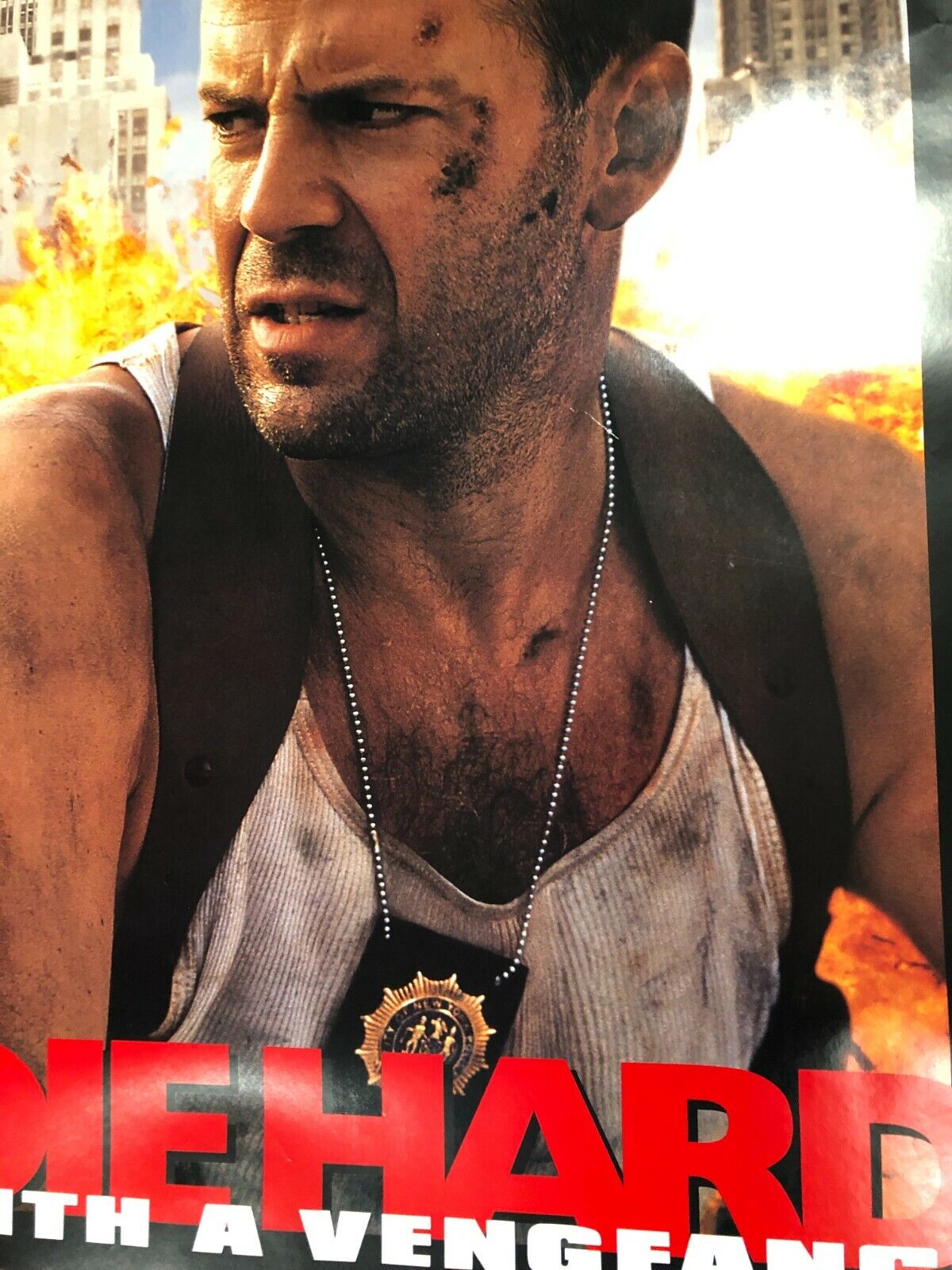 Die Hard: With A Vengeance #2 Original One Sheet Movie Poster 1995 S/S Rolled