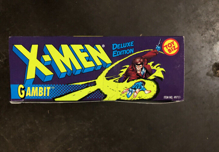 X-Men Gambit 10" Deluxe Edition Marvel 1994 Toy Biz New In Box