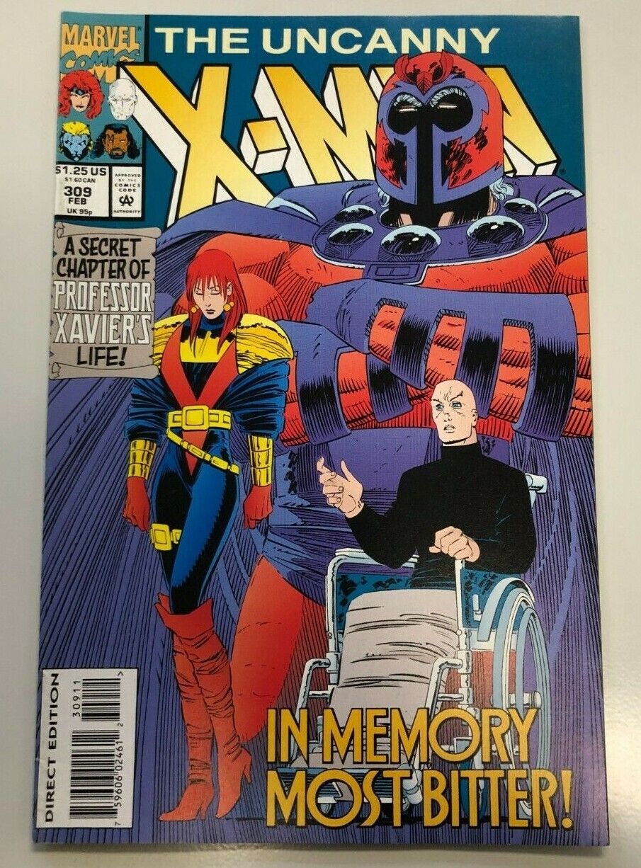 COMIC BOOK Marvel Comics The Uncanny X-Men 1994 #309 Direct Edition Classics