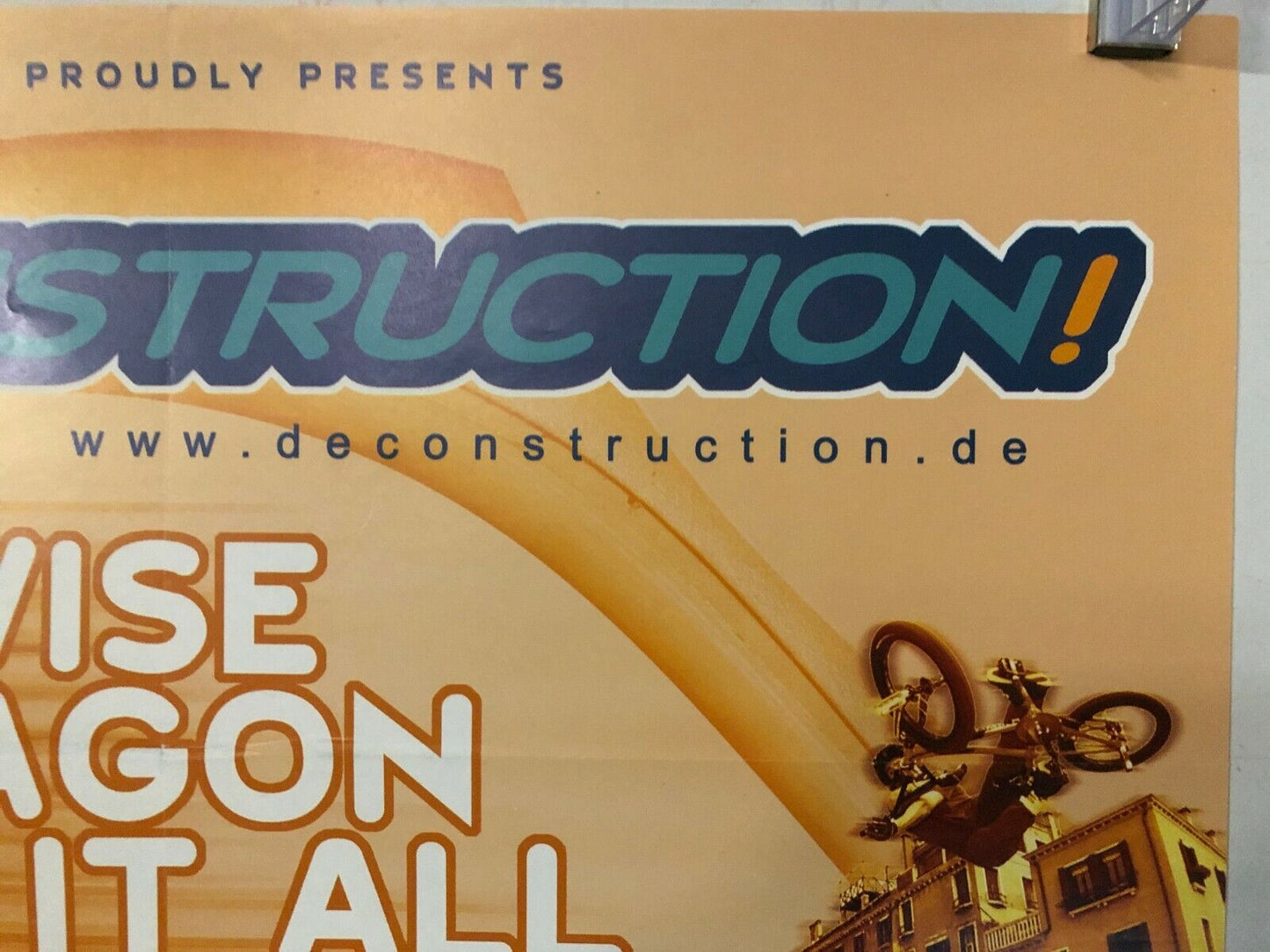 Deconstruction Tour 2001 Poster In Koln 2 Palladium Pennywise Lagwagon Punk