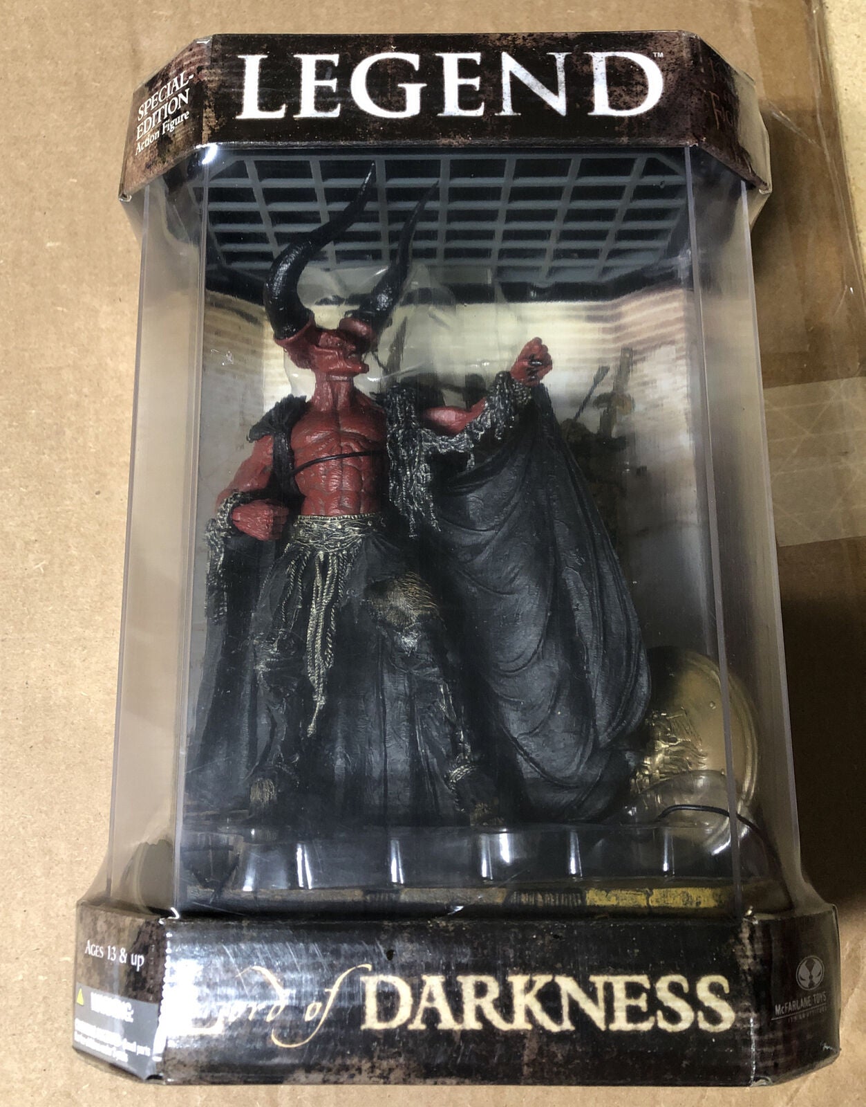 FACTORY SEALED CASE OF 6 - Movie Maniacs Legend Lord of Darkness Deluxe Figure