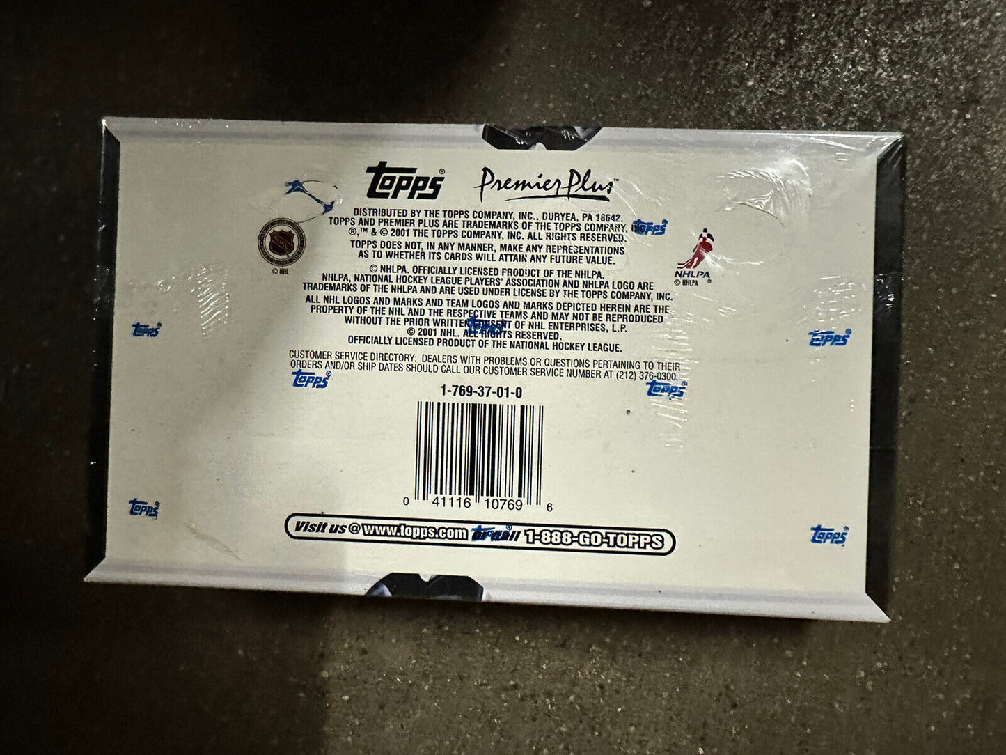 2000-01 TOPPS PREMIER PLUS HOCKEY FACTORY SEALED HOBBY BOX RARE VINTAGE