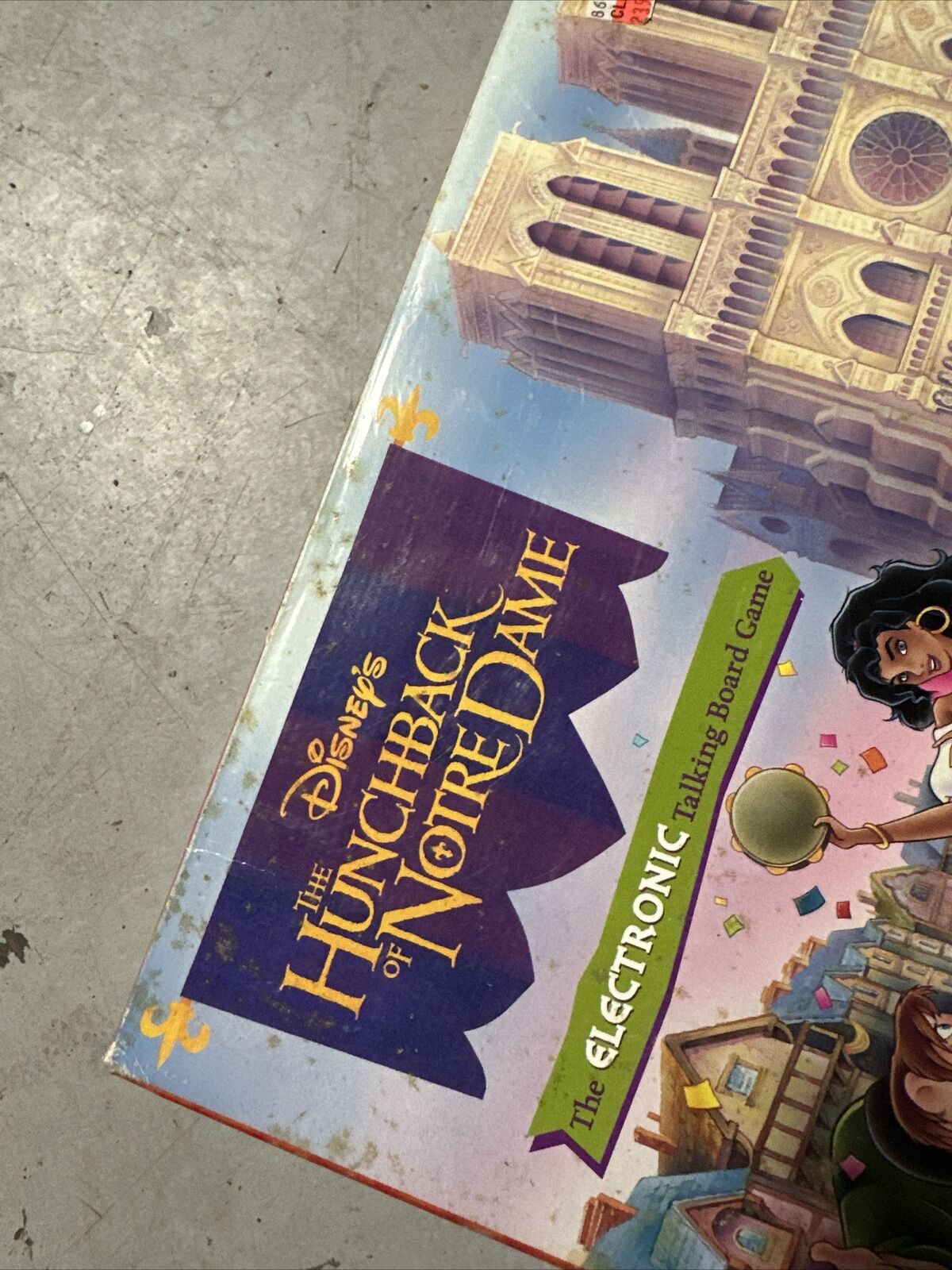 Disney's The Hunchback of Notre Dame Electronic Talking Board Game 1995