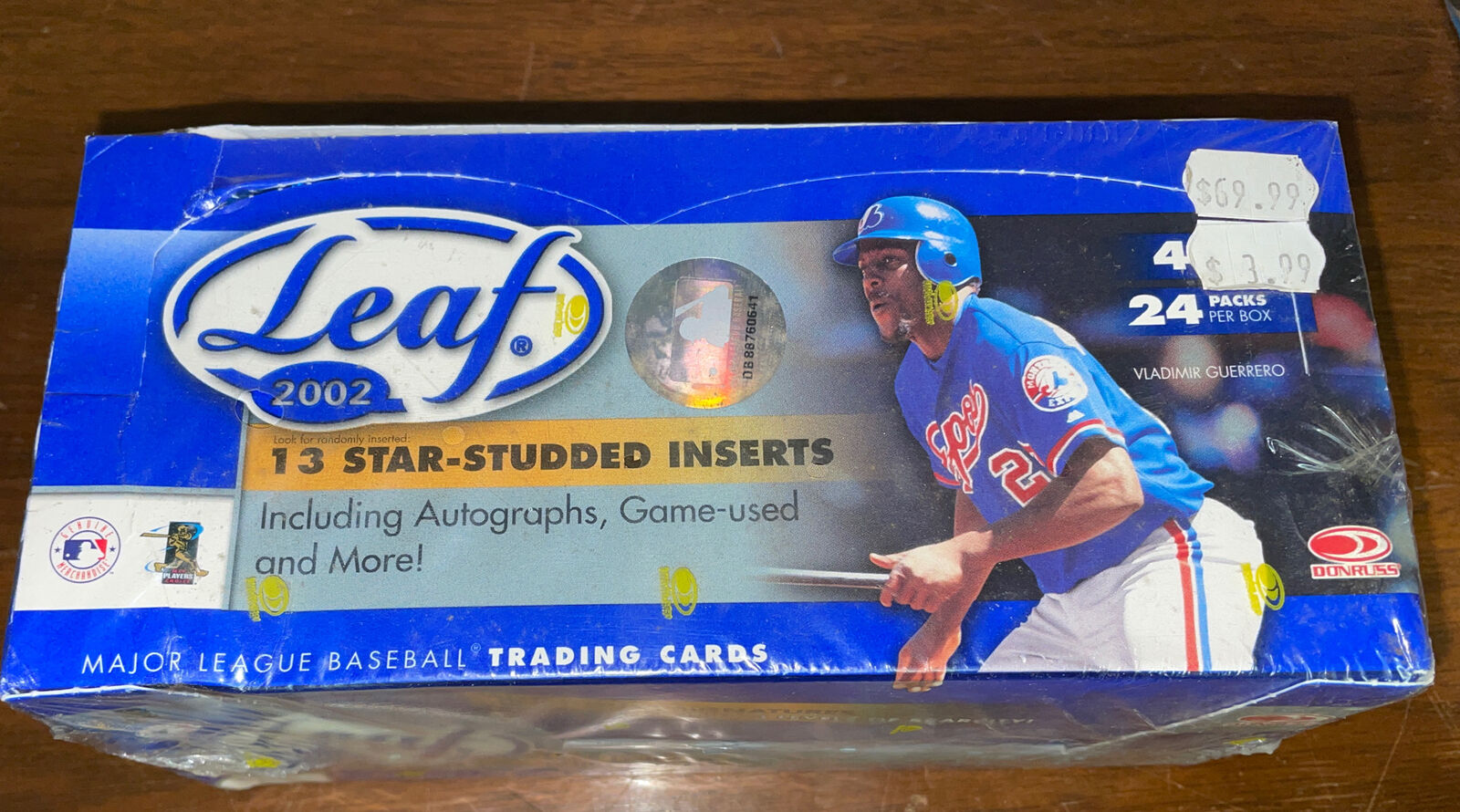 2002 Leaf - Baseball Hobby Box 13 STAR STUDDED INSERTS AUTOGRAPHS RARE MORE