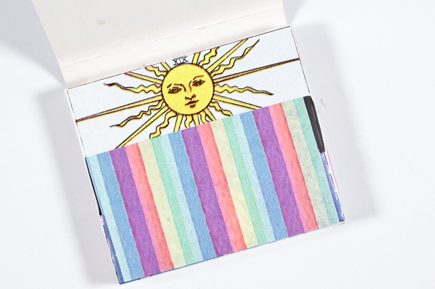 WORLD RAINBOW ROLLING PAPERS 1970S RICE PAPER DEADSTOCK RAINBOW COLORED PAPERS