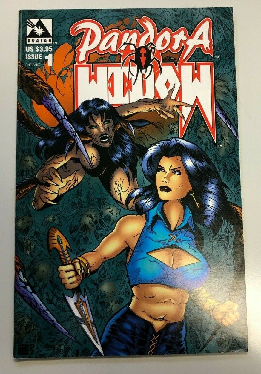 Avatar Press Pandora Widow: Caught In The Web #1 One Shot 1997 Iconic Women