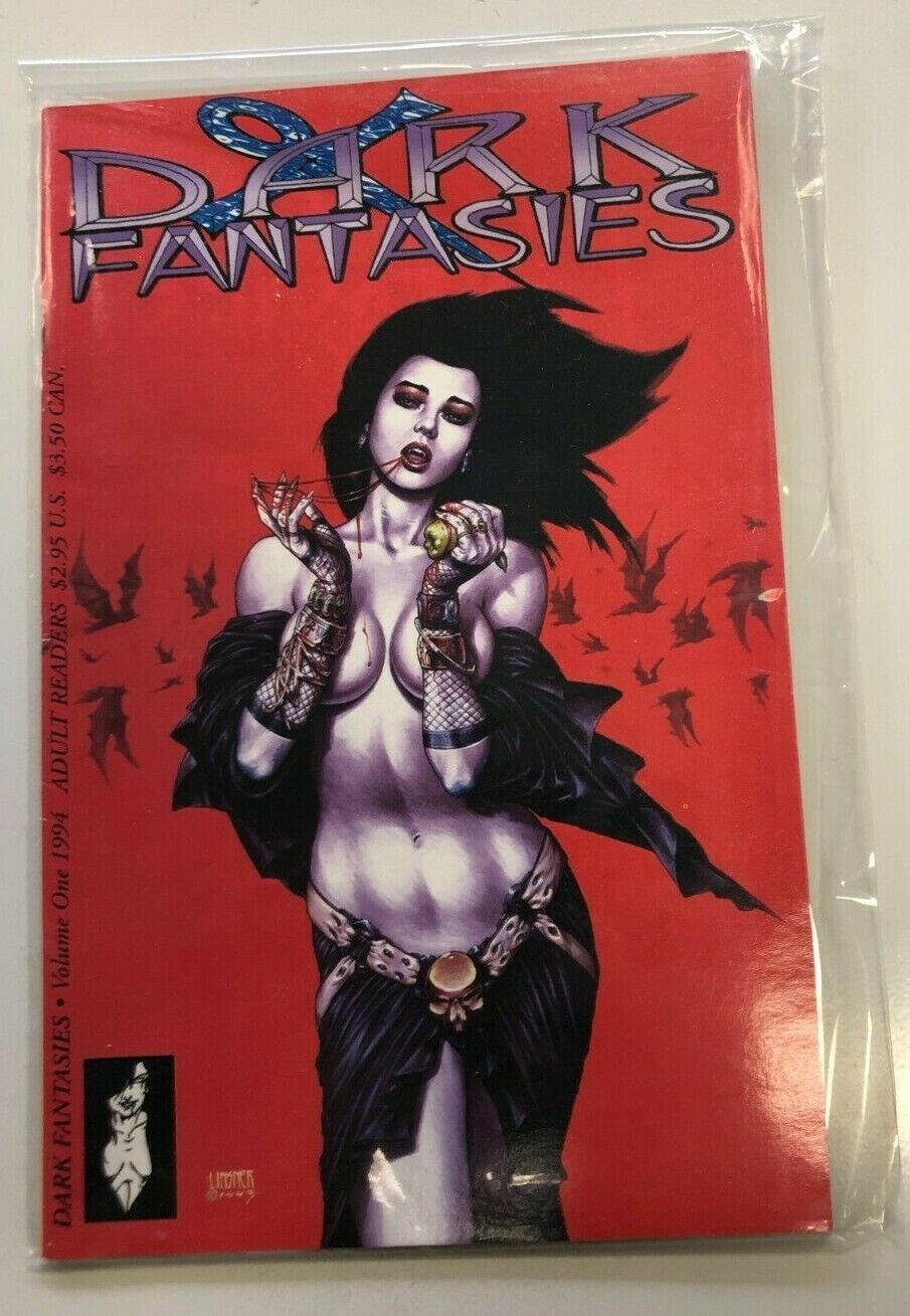 Dark Fantasies Volume One 1994 Adult Readers Comic Book Iconic Vampires