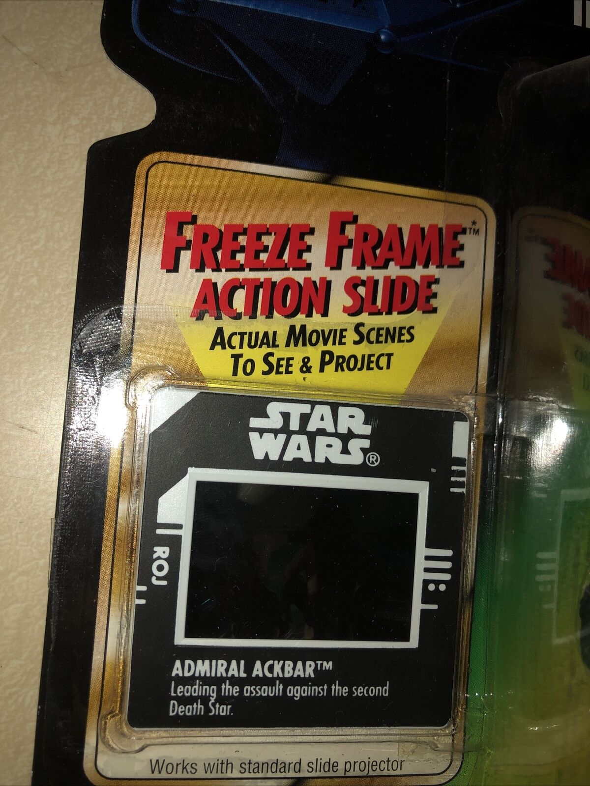 Admiral Ackbar 1997 STAR WARS Power of the Force POTF FF Freeze Frame