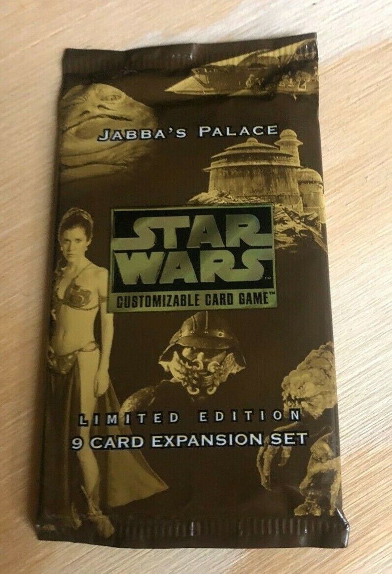 1998 Decipher SINGLE PACK Star Wars CCG LTD EDTN Expansion Pack Jabba's Palace