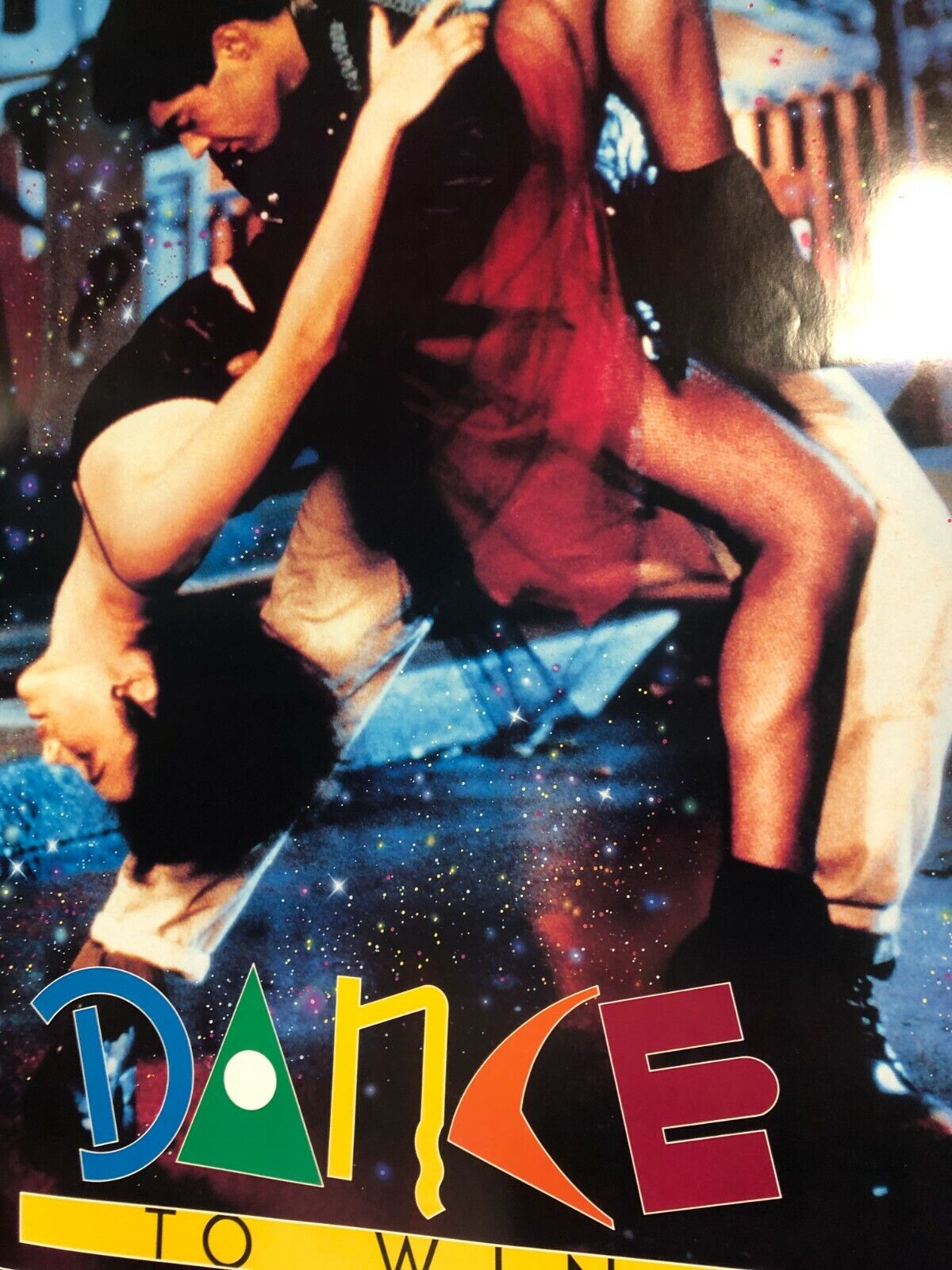 "Dance To Win" Original One Sheet Movie Poster 1989 S/S Rolled Paula Abdul 