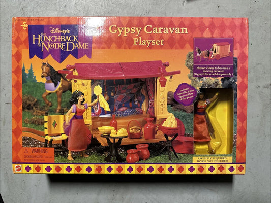 Disney's Hunchback of Notre Dame Gypsy Caravan Playset 1994 Mattel NEW IN BOX