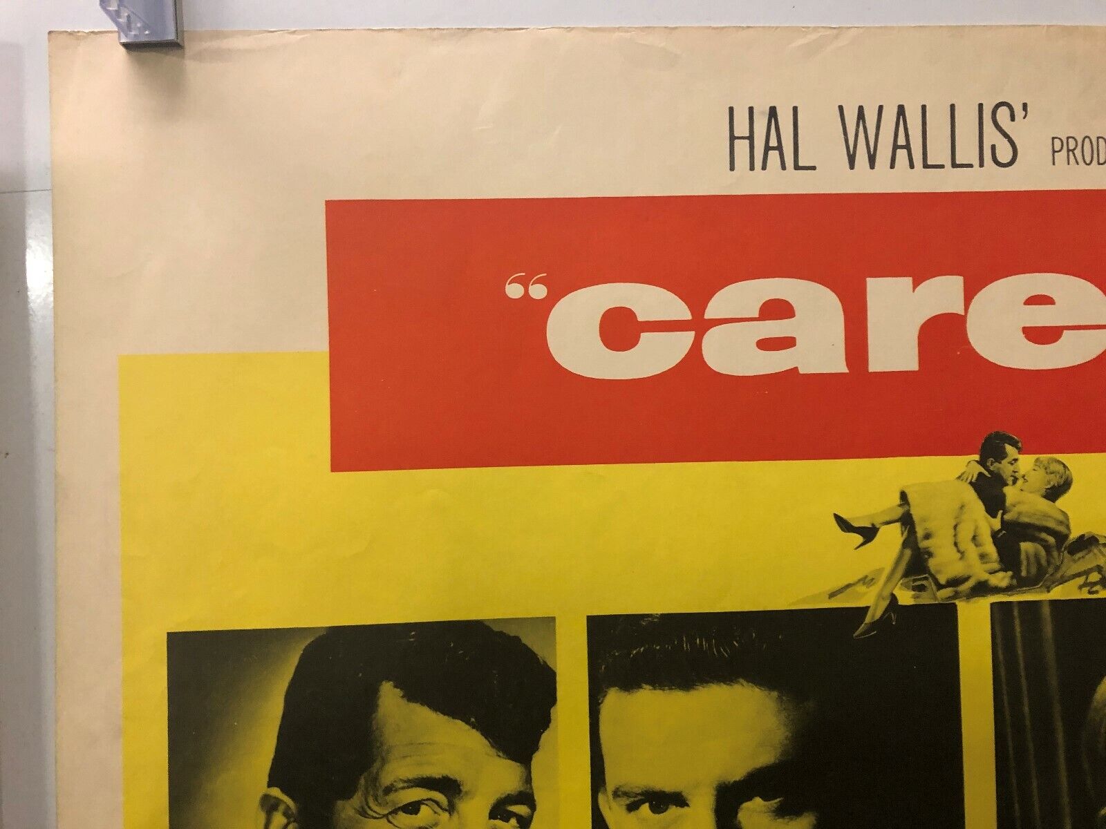 Career (Paramount, 1959). Half Sheet (22" X 28") Style A. Drama