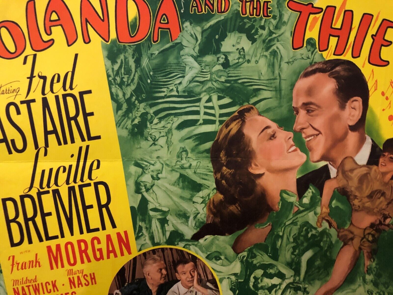 Yolanda and the Thief (MGM, 1945). Half Sheet (22" X 28") Style B. Musical