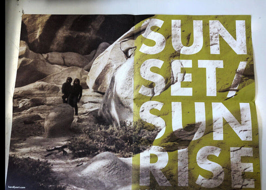 DUTCHESS AND THE DUKE Sun Set Sun Rise CONCERT POSTER