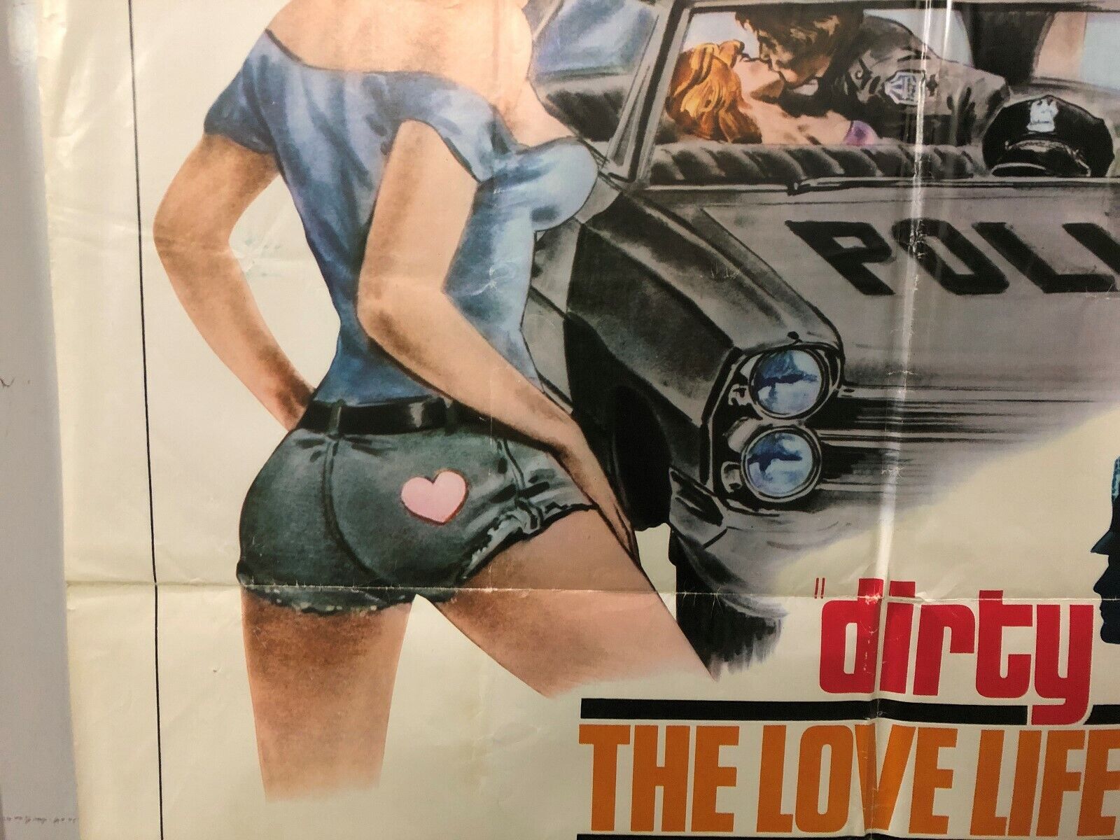 Dirty O'Neill; The Love Life of a Cop United Producers 1974 One Sheet 27x41