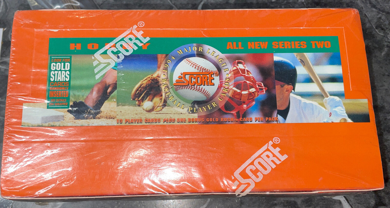 1994 SCORE SERIES 2 BASEBALL FACTORY SEALED HOBBY BOX WITH 36 PACKS