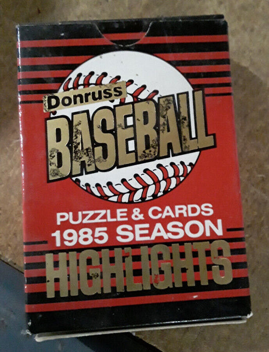 Donruss Baseball 1985 Season Highlights Set - Mint RARE VINTAGE FIND