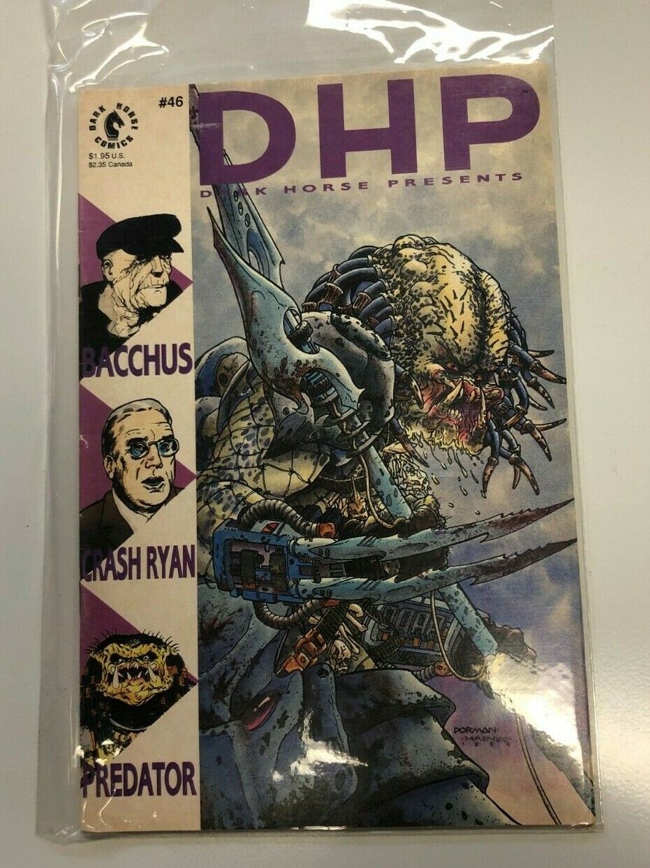 COMIC BOOK Dark Horse Comics #46 Predator 1990's Classic Sci Fi Thriller Action