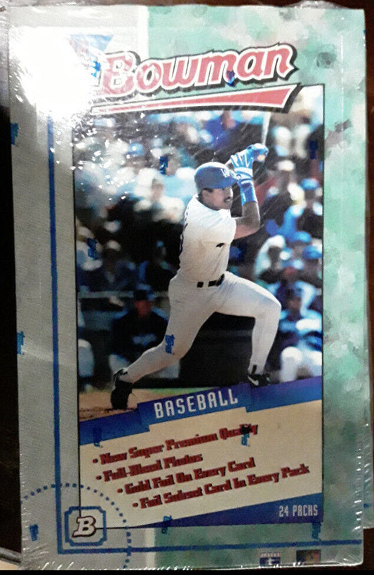 1994 Bowman Baseball Hobby Box Factory Sealed Derek Jeter Foil Derrek Lee