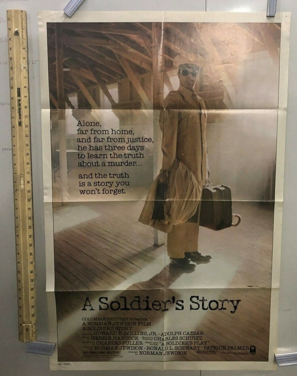 A Soldier's Story (Columbia, 1984). One Sheet (27" X 41"). Drama Original Poster