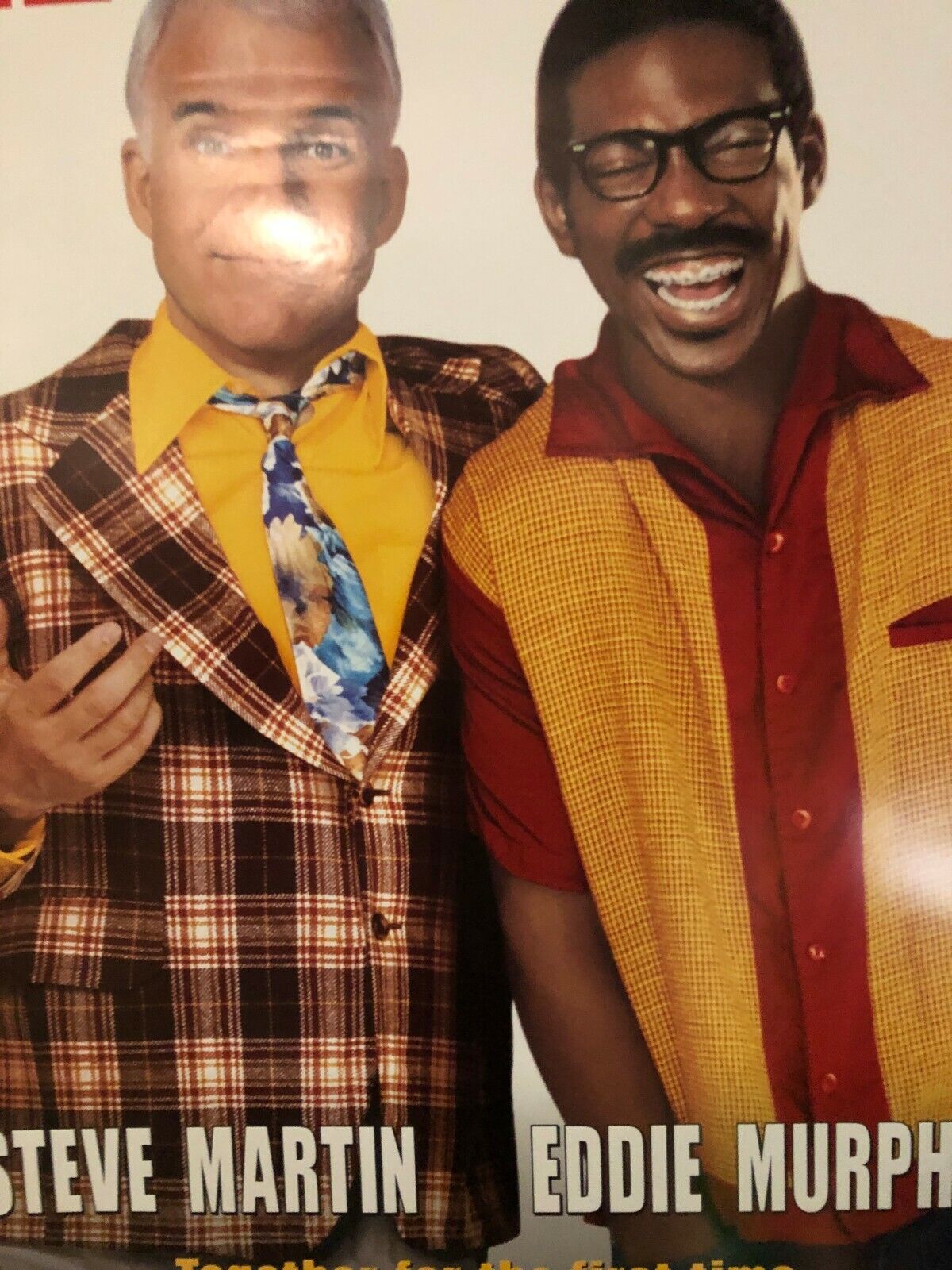 "Bowfinger" Original Movie Theater Promo Poster Eddie Murphy Steve Martin 1999