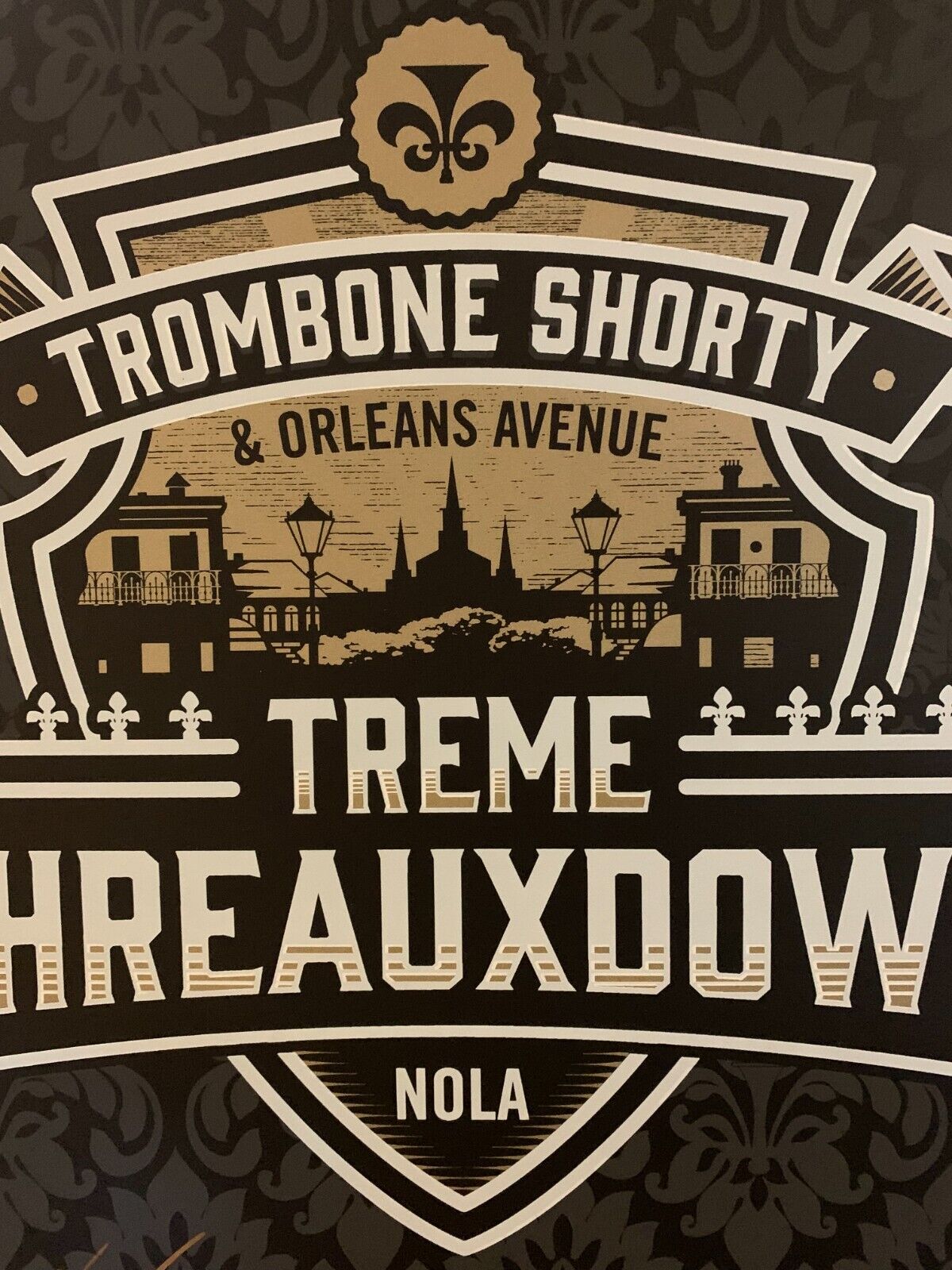 AUTOGRAPHED Trombone Shorty & Orleans Avenue "Treme Threauxdown" NOLA 2015 Jazz