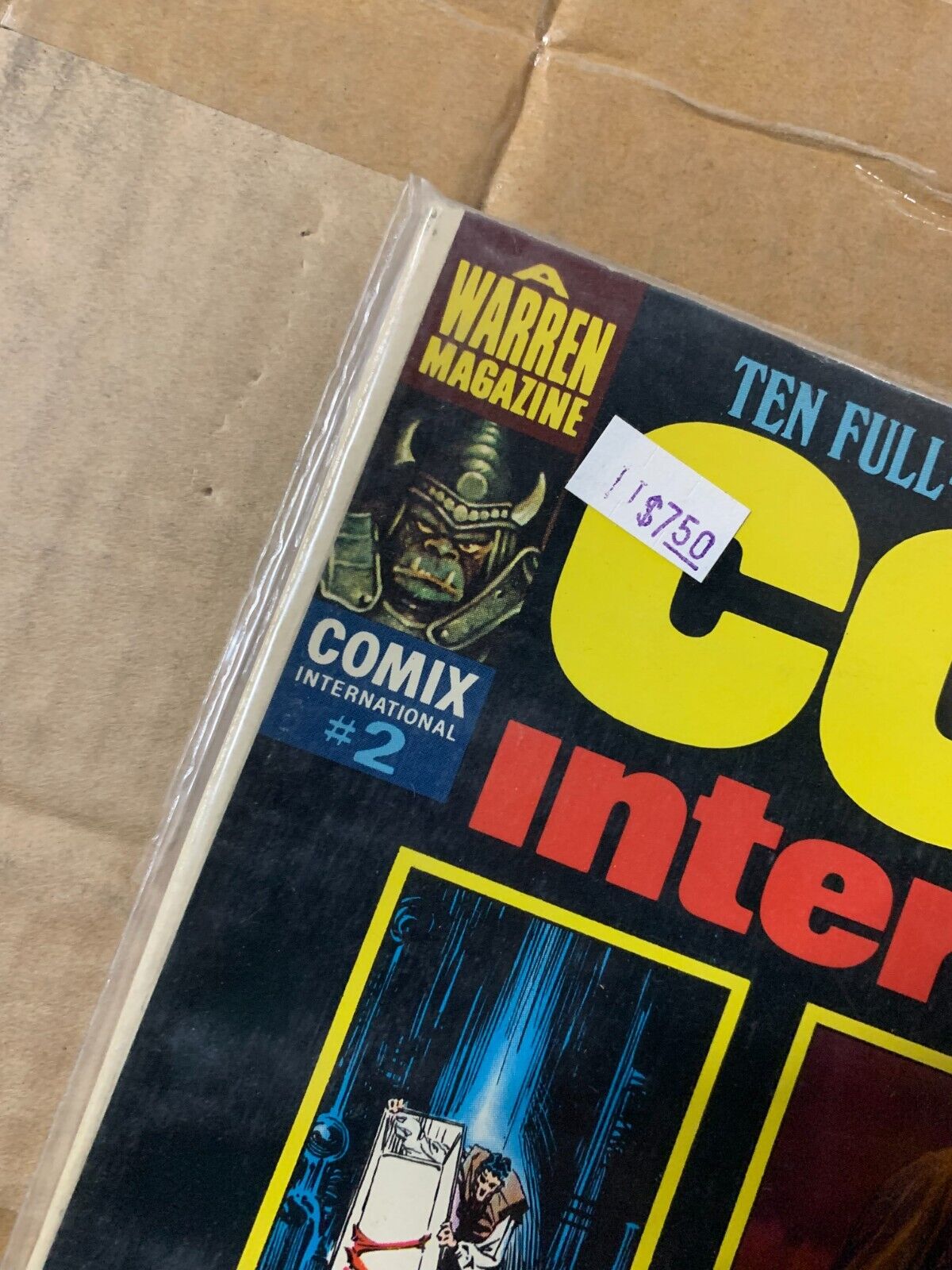 Warren Magazine "Comix International" #2 (1975) Richard Corben Wally Wood